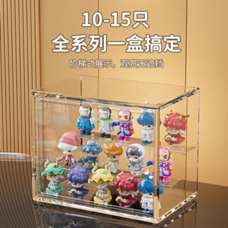 收納櫃 展示櫃 手辦展示 櫃子 透明 盲盒收納展示架家用大號透明亞剋力手辦盒泡泡瑪特樂高陳列防塵櫃 亞剋力 sam
