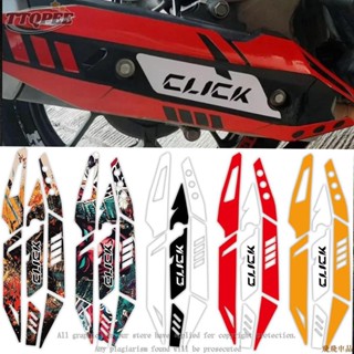 清倉關注🎅隔熱反光貼紙 Honda Click 125i V2 V3 摩托車機車貼紙排氣管蓋裝飾貼紙防水貼花
