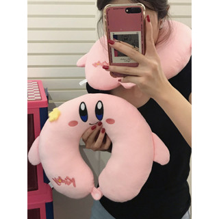 U型枕 記憶棉枕 頭枕 🔥可愛u型枕ins卡通星之卡比少女心單人護頸枕上班族午睡枕家用助眠