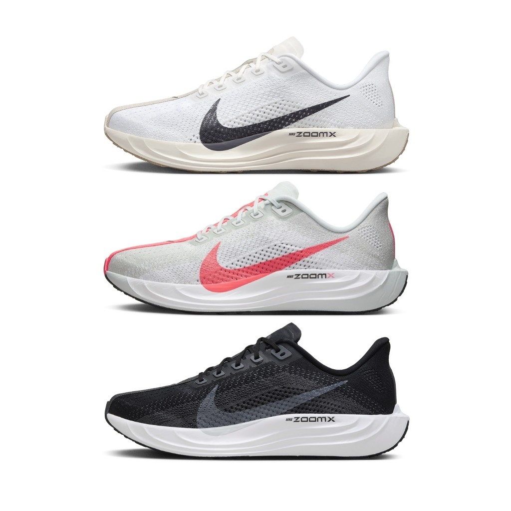 NIKE PEGASUS PLUS 黑白 白灰紅 米白黑 ZOOMX 輕量 FLYKNIT 慢跑鞋 男鞋FQ7262
