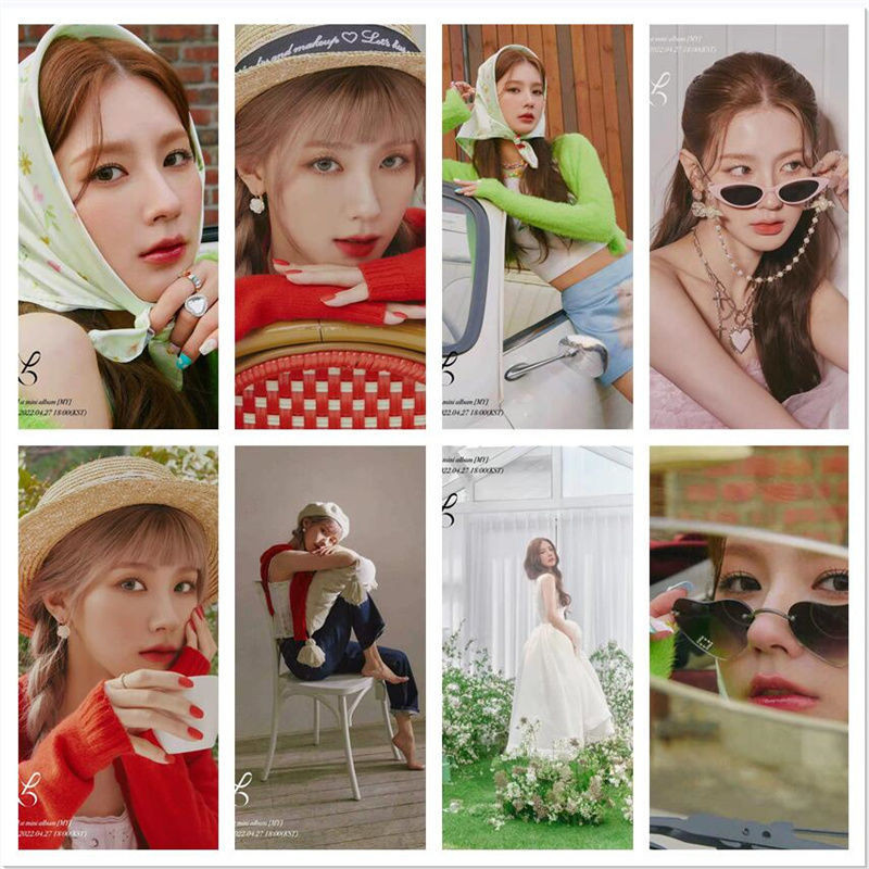 臺灣發貨-(G)I-DLE 趙美延 MIYEON solo新專衕款不幹膠海報 明星週邊