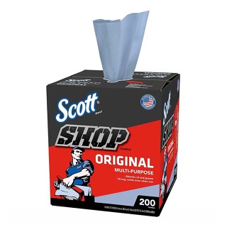 金百利 Scott Shop Towel 強韌萬用紙抹布 盒裝200抽 兩組 D112008