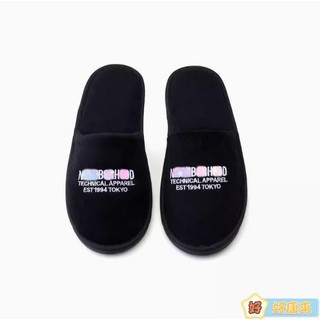 【好康來】NEIGHBORHOOD 男女棉拖鞋 休閒居家 刷毛 加厚 室內情侶