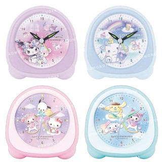 【現貨】小禮堂 Sanrio 三麗鷗 迷你桌上型鬧鐘 (星空寶寶款) 酷洛米 大耳狗 大集合