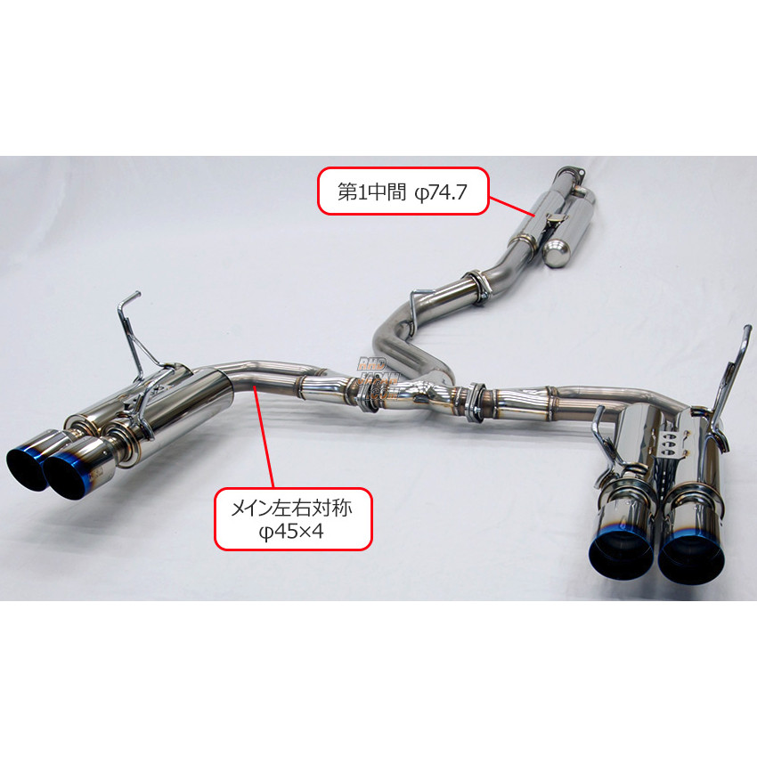 【汽車零件王】HKS LEGAMAX Sports 排氣管 SUBARU WRX VBH 2023-