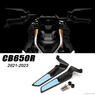 HONDA 適用於本田 CB650R CB 650R CBR650R 後視鏡 後照鏡 側視鏡隱形鏡 運動小翼鏡 後視鏡