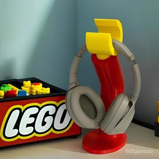 好物精選✨LEGO造型頭戴式耳機支架 電腦掛架 3D列印 耳機架 耳機支架 耳機掛架 電競耳機架 電腦耳機架
