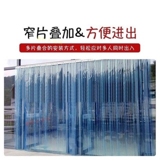 【嚴選精品 限時特惠】冷庫門簾pvc塑膠專用耐低溫低溫防凍軟門簾耐寒冷藏車冷氣隔斷