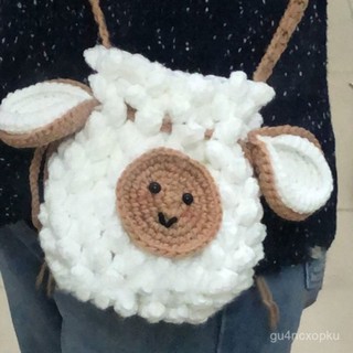 🎉棉花優選🎉DIY毛線零錢包 手工編織包 毛綫diy鈎針 材料包 學生手機斜挎包 成人自製 送女友禮物