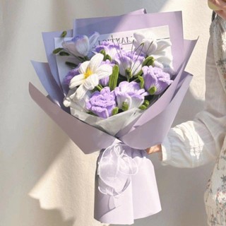 YY生活館🌈限時下殺鬱金香扭扭棒手工花束diy材料包自製成品仿真花送女朋友閨蜜禮物