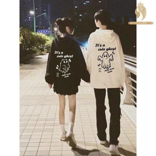 春季 情侶衣服 大碼情侶裝 萬聖節衣服 情侶衛衣 情侶裝 連帽外套 情侶上衣 情侶裝 高階感【Crown服飾】A1