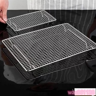 304不鏽鋼 燒烤網 瀝水 不鏽鋼網架 燒烤架 立式網架 長方形帶腳瀝水 瀝油架 烘焙晾曬網 戶外燒烤網架