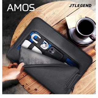 【JTLEGEND】Amos Pro巧納筆電內袋 14吋、16吋 - 墨黑深海 CS2
