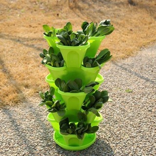 草莓種植盆蔬菜種植箱立體花盆多層組合種菜盆神器陽臺家用特大 草莓種植盆蔬菜種植箱立體花盆多層組合種菜盆神器陽臺嘉澤❤優選