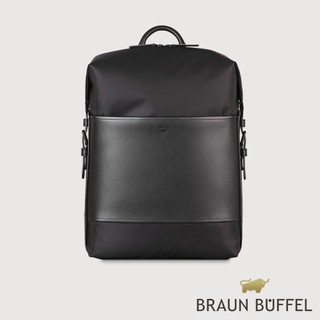 【BRAUN BUFFEL】尼爾-B 後背包-黑色(德國小金牛台灣總代理)/BF522-73-BK