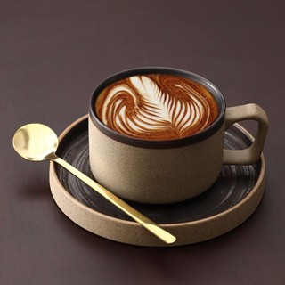 咖啡濾杯 熱飲杯 環保咖啡杯 咖啡杯 陶瓷咖啡杯 咖啡杯 玻璃 隨行咖啡杯 日式複古咖啡杯高檔精緻風意式陶瓷小眾咖啡店拿