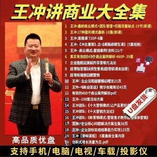 【有貨】2025王沖影片課程全集商業模式盈利模式團隊管理流量破局智慧 聖賢書院