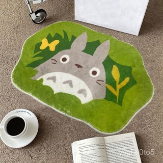 【小紅書✨爆款✨】 龍貓地墊地毯宮崎駿臥室家用防滑吸水門墊短毛絨家居超萌卡通浴室