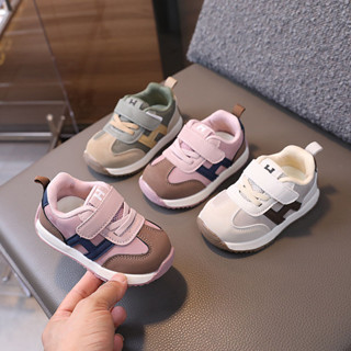 🌻baby🌻【店鋪熱銷】寶寶闆鞋 加絨 學步鞋 防滑軟底 小童冬季鞋子 保暖二棉鞋 超輕運動鞋