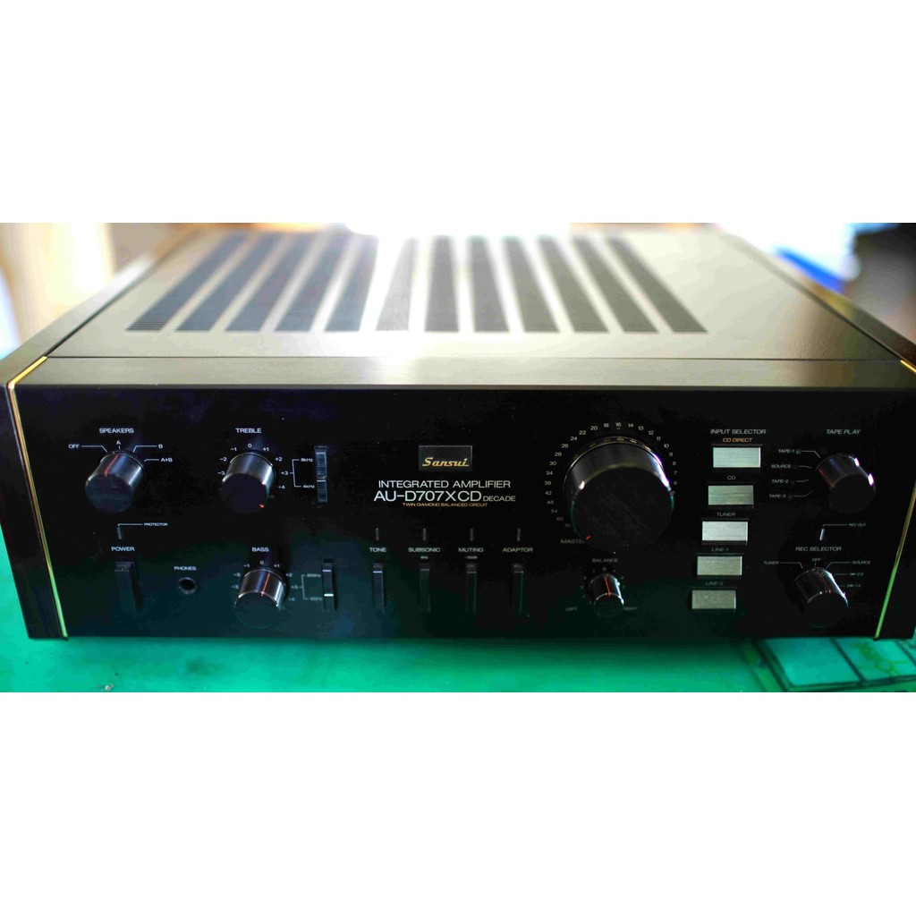 Sansui au-D707xcd Decade電源升級終極版