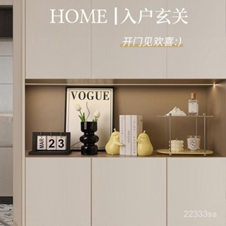 臺灣熱銷 貝漢美創意奶油風玄關收納裝飾品家居客廳現代簡約電視櫃裝飾擺件