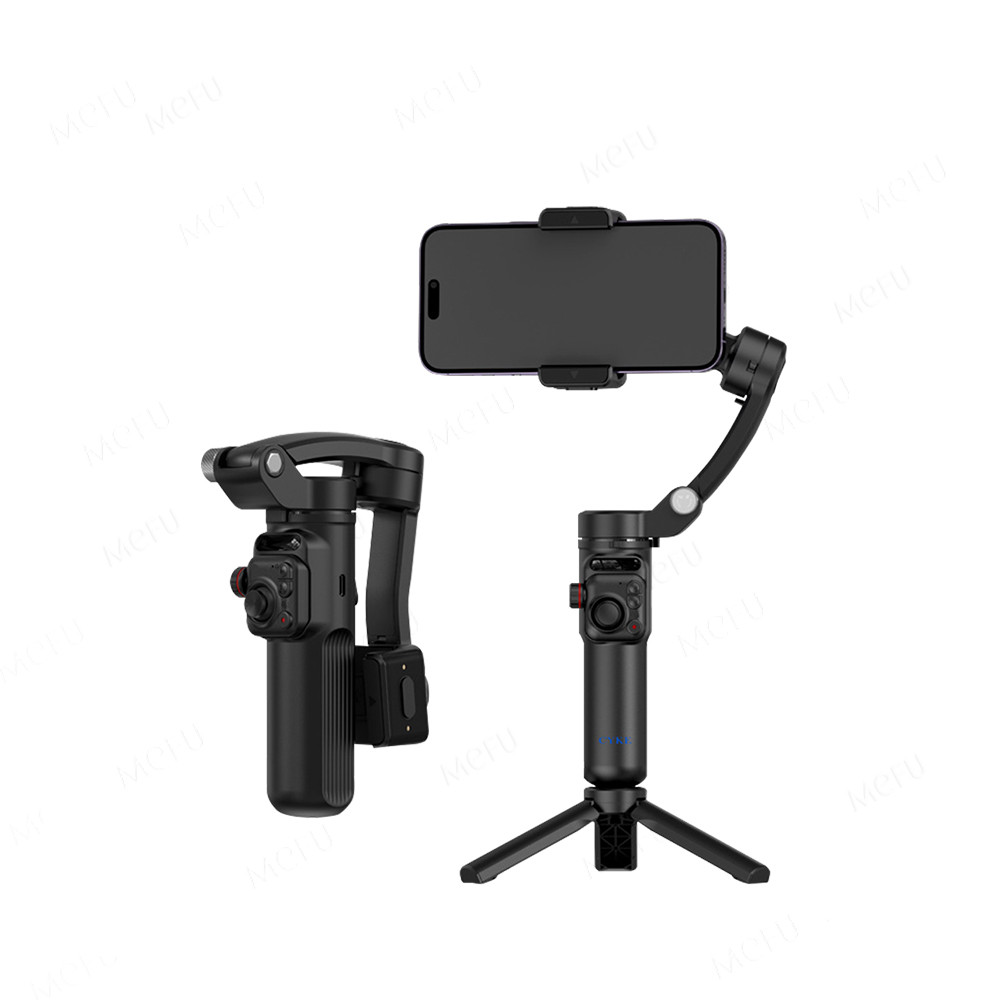 CYKE智能三軸穩定器 M02手持穩定器 手機穩定器 AI智能追蹤 防抖防震  360°旋轉 人臉追蹤 藍牙自拍棒 直播