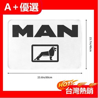 【A+優選】 新款 man truck 浴室法蘭絨地墊 廁所衛生間防滑腳墊 茶几門口吸水地墊 速乾進門地毯 客廳沙發臥室