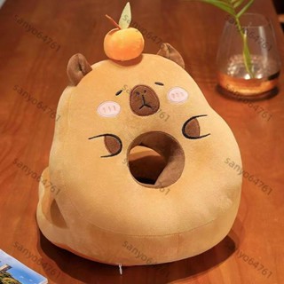 【臺灣發貨】午睡趴枕卡皮巴拉水豚午睡枕趴睡枕辦公室午休神器抱枕女生學生趴桌子睡覺868