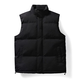 馬甲男士秋冬季新款羽絨棉服潮女外穿背心加厚情侶男式坎肩外套保暖背心 秋冬馬夾 馬甲背心 外套背心 8CQC