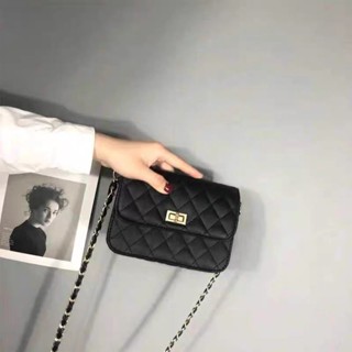 💛限時下殺💛 小香風菱格鏈條包包女 新款潮百搭斜挎包 chic迷你韓版小包迷你