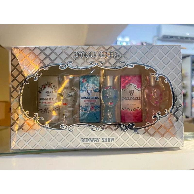 Anna Sui L’Amour Rose 安娜蘇 愛在巴黎時尚紫禮盒 娃娃頭4ML 巴黎戀愛/渡假/粉紅洋娃娃