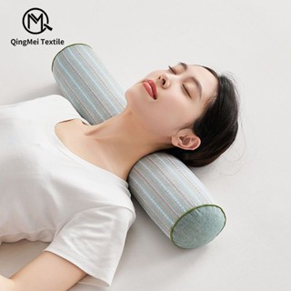 ✨新品特惠 養生枕 晴美蕎麥皮頸椎枕單人睡覺專用護頸小枕頭圓柱反弓頸枕硬枕助睡眠