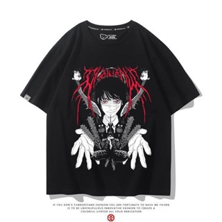 新品🔥閣曼周邊店日漫高品質電鋸衣服短袖鏈鋸人t恤帕瓦早川秋三鷹朝聯名周邊男女夏季純棉