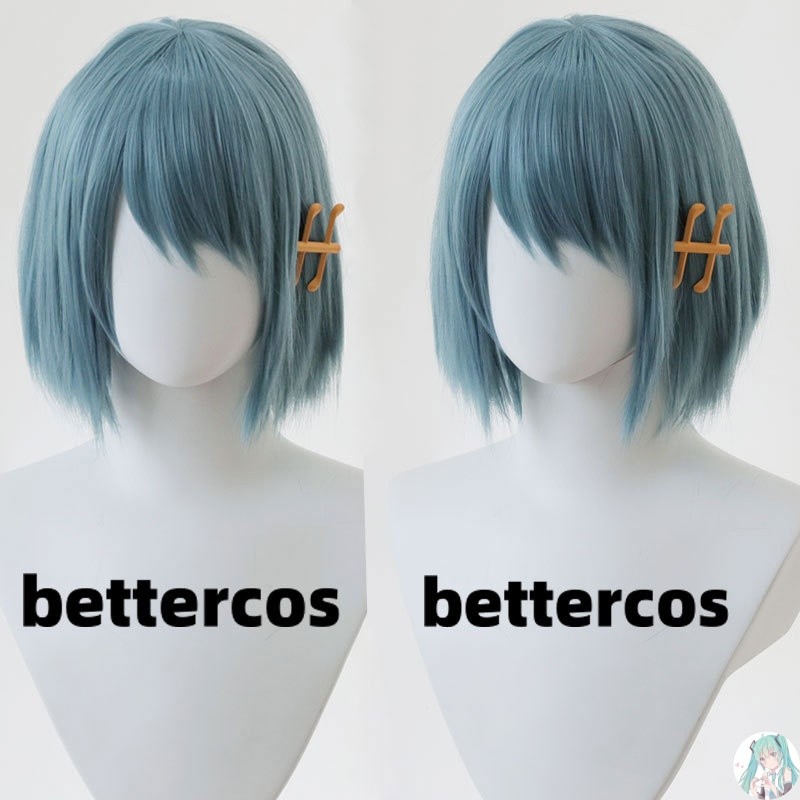 加厚髮量 免運加急 魔法少女 美樹沙耶香 小圓 沙耶加Sayaka 頭飾 cos假髮 萬聖節cos假毛