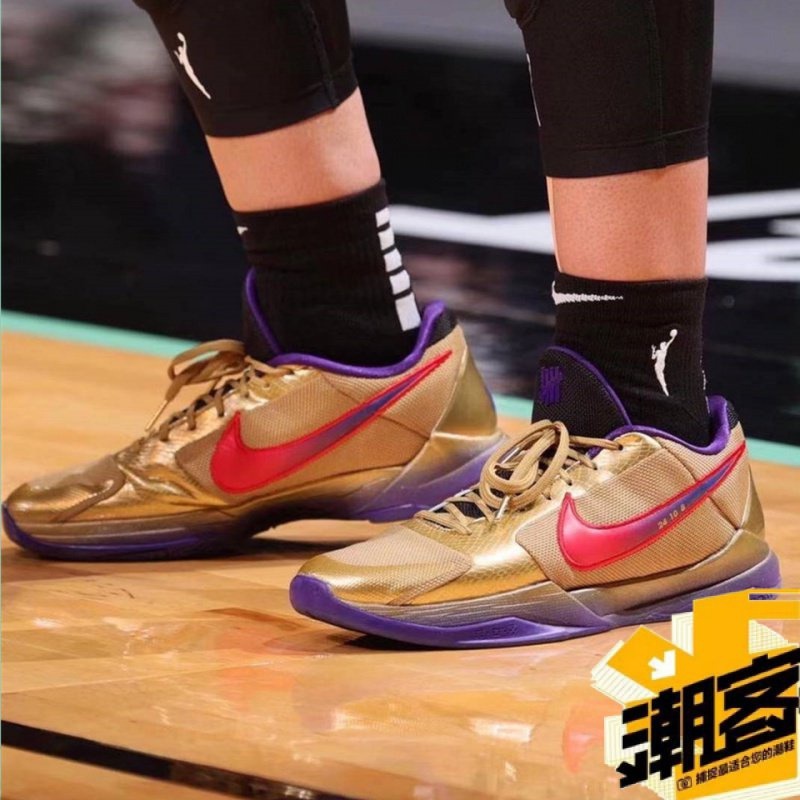 韓國代購Undefeated x Kobe 5 Protro 科比5代 聯名款 紫金 名人堂 柯比 實戰籃球鞋
