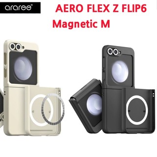 ✤韓國 Araree Aero Flex M 磁性 {Galaxy Z Flip6}手機殼鉸鏈保護