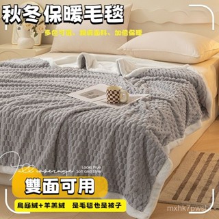 ✨【雙層珊瑚絨毛毯】✨ 冬季毛毯 加絨加厚毯子 羊羔絨 保暖被芯 辦公室午休毯 加厚保暖毯 珊瑚絨毯子 午休毯 冬季保暖