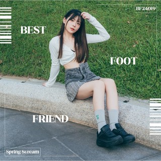 BEST FOOT FRIEND / BFF襪 Spring Scream 長襪 【PS中壢】