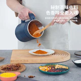 【新品推薦】幹濕兩用新款研磨機家用磨胡椒粉五穀雜糧磨粉機小型便攜帶打粉機
