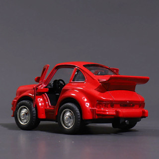 兒童玩具🔥 玩具 合金小汽車雙開門聲光回力玩具車Q版保時捷模型復古雪佛蘭老爺車