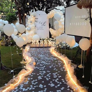 🎉免運 派對佈置 開幕氣球 婚禮氣球 婚禮佈置 求婚室外佈置場地現場道具戶外網紅創意用品錶白套餐儀式感背景闆