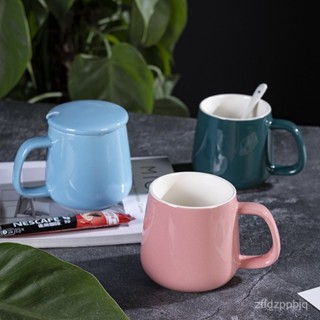 臺灣熱銷 源頭工廠陶瓷杯馬剋杯大容量色釉大肚杯咖啡杯禮品廣告杯印製logo