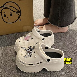 [免運] 9CM厚底洞洞鞋高跟洞洞鞋 EVA踩屎感鞋 漏洞拖鞋 洞洞鞋女 包頭涼鞋女 超輕厚底洞洞鞋 增高拖鞋 涼鞋拖鞋