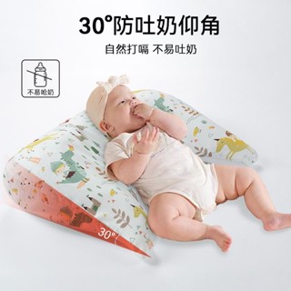 🔥cc精品小屋 嬰兒枕 嬰兒趴趴枕抬頭訓練防吐奶斜坡枕腸絞痛排氣枕寶寶趴睡枕防脹氣