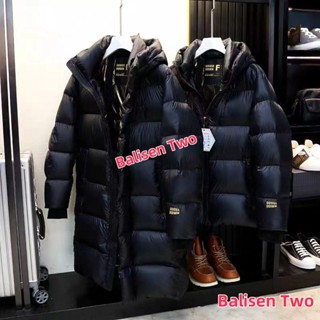 💖限時下剎💖鵝絨服黑金八格高階羽絨服加厚男女長款過膝極寒冬季外套三防免洗