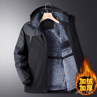 🐱限時下殺🐱極度保暖男女加絨衝鋒外套<J.Y>防風 防潑水 外套 衝鋒外套 羽絨外套 防風外套 夾剋 抗寒 AGDU