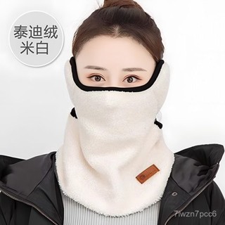 🐾限時下殺🐾保暖麵罩 防風口罩 防塵護目 防凍加絨加厚 護耳防寒全臉口罩 保暖透氣 戶外防風 保暖護耳 機車騎行麵罩 R