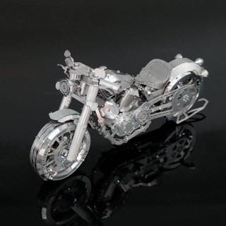 ✨免運折扣 摩托車 3D立體金屬建築拼圖 DIY手工製作 益智拼裝模型 玩具小擺件 金屬拼圖 立體拼圖