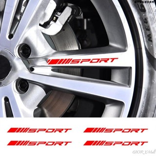 汽車百貨💎 汽車貼紙 創意貼 個性英文貼 字母SPORT車貼 輪胎貼紙 汽車裝飾改裝 防水貼 車身貼紙 賽車運動輪轂貼