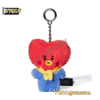 🍀臺灣出貨🍀BTS 防彈少年團 BT21 MINI系列 TATA CHIMMY毛絨吊飾 娃娃機 鑰匙圈